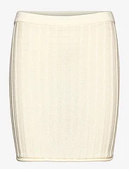 Filippa K - Cotton Rib Knit Skirt - strikkede nederdele - vanilla - 0