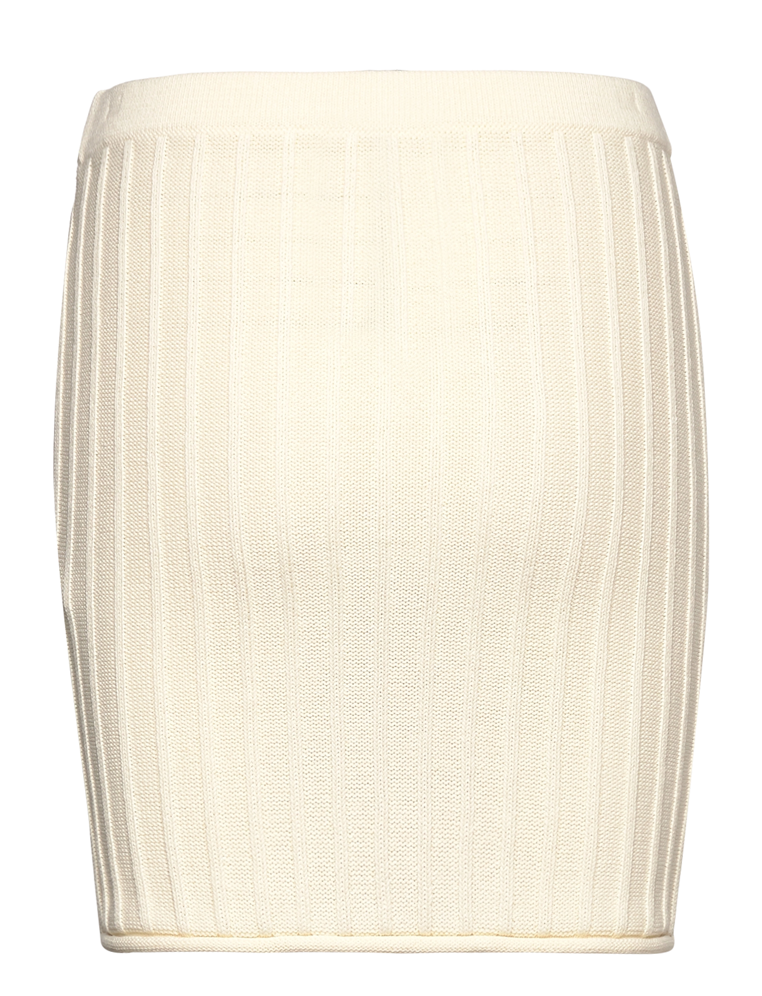 Filippa K - Cotton Rib Knit Skirt - vanilla - 1