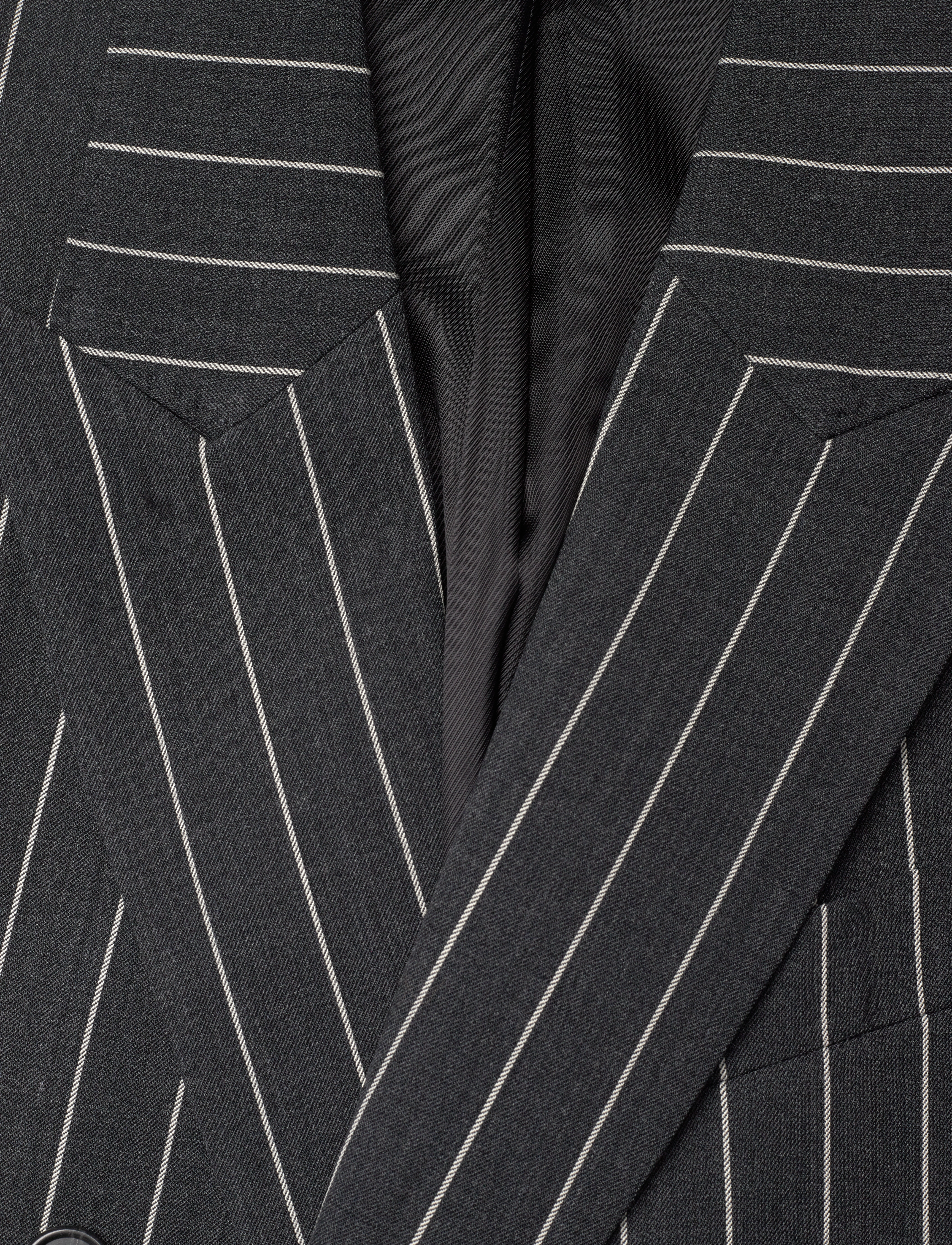 Filippa K - Double Breasted Pinstripe Blaz - anthracite - 2