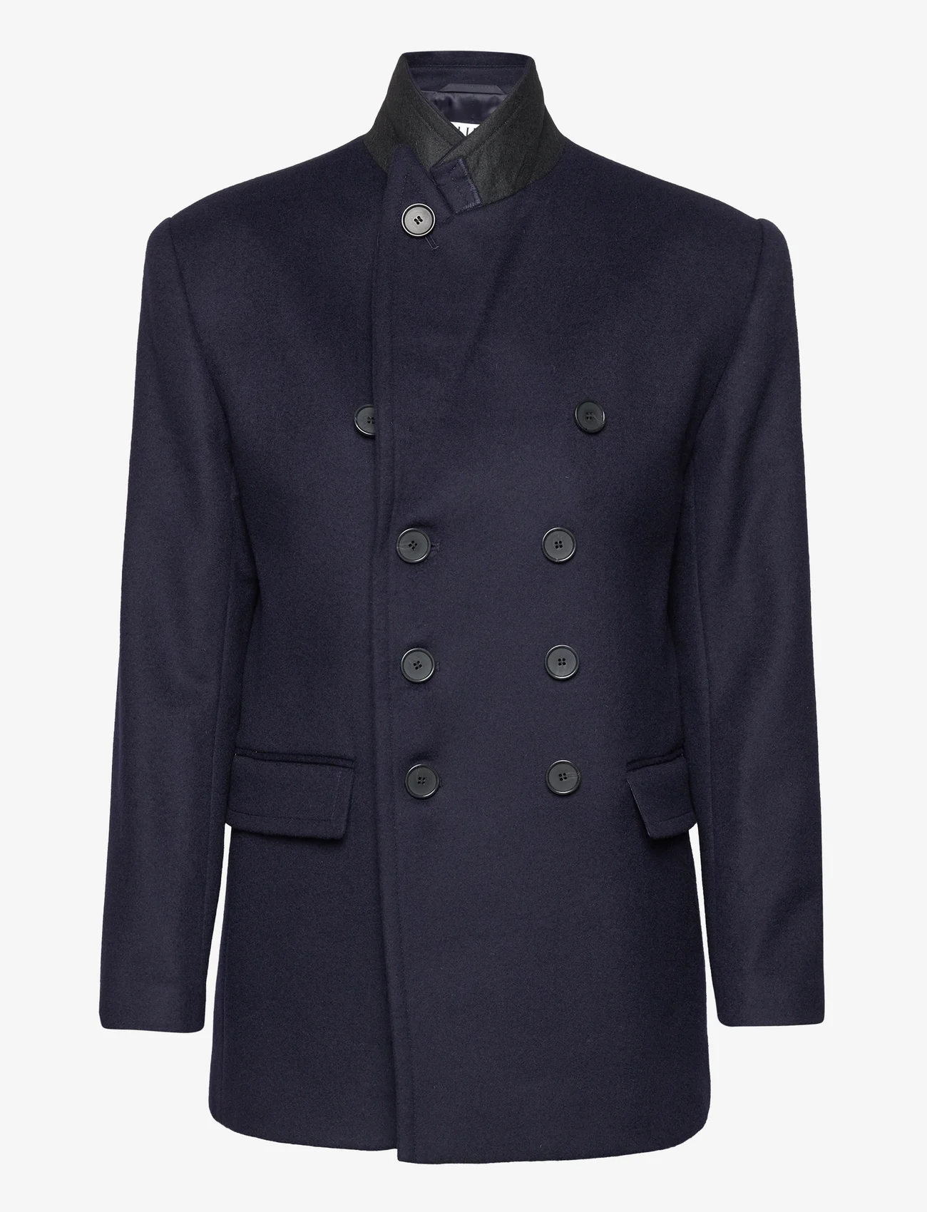Filippa K - Tailored Peacoat - winter jackets - navy - 1