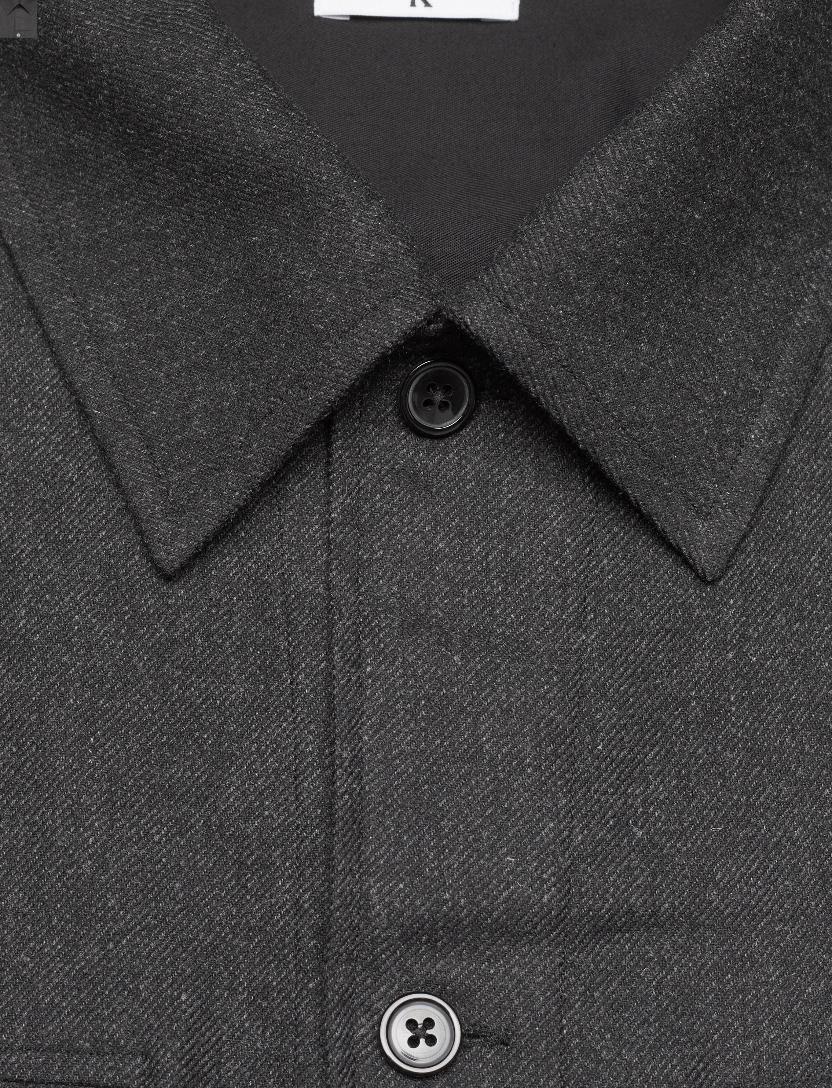 Filippa K - M. Oscar Overshirt - dark grey - 2