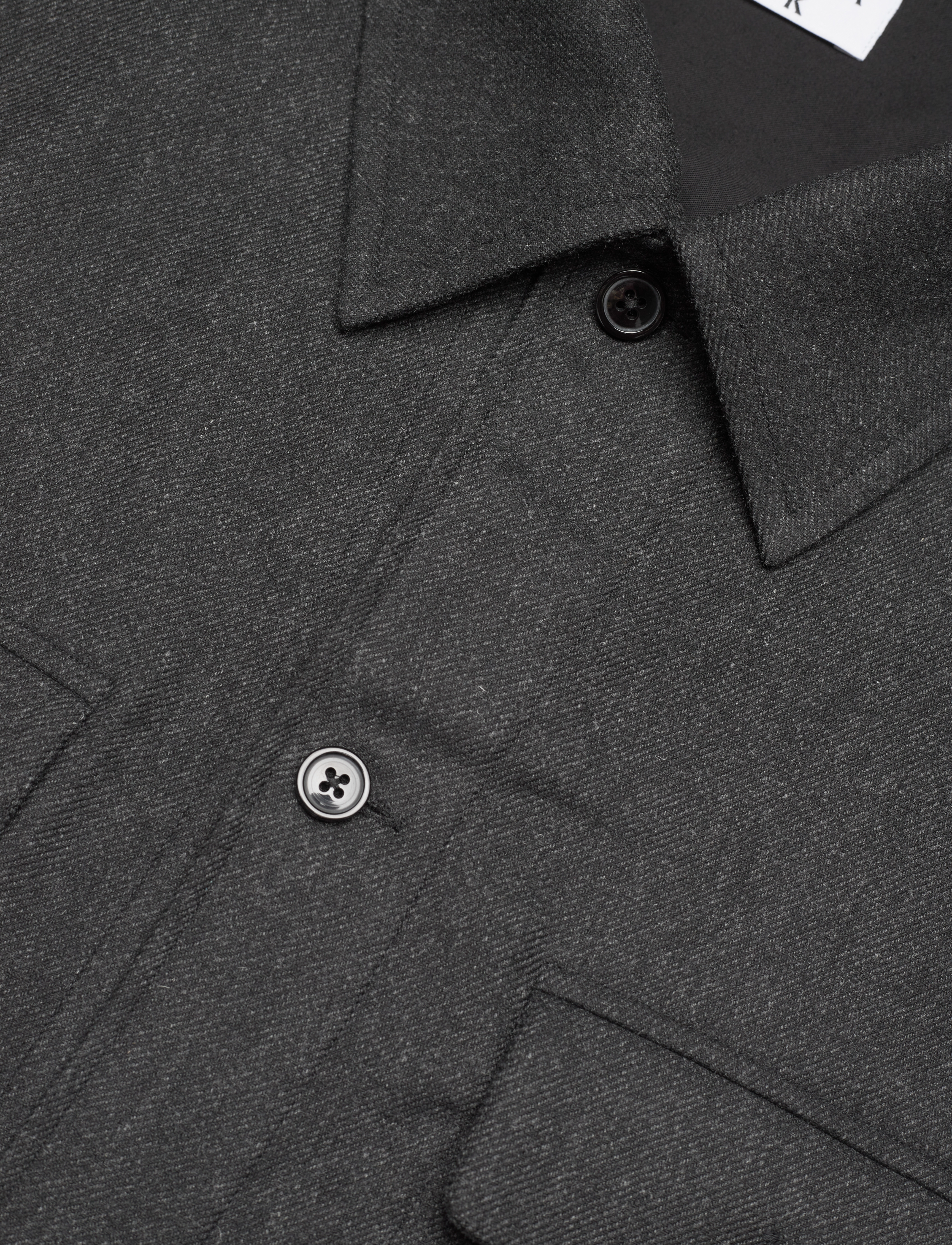 Filippa K - M. Oscar Overshirt - dark grey - 3