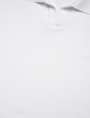 Filippa K - Stretch Cotton Polo T-Shirt - podstawowe koszulki - white - 2