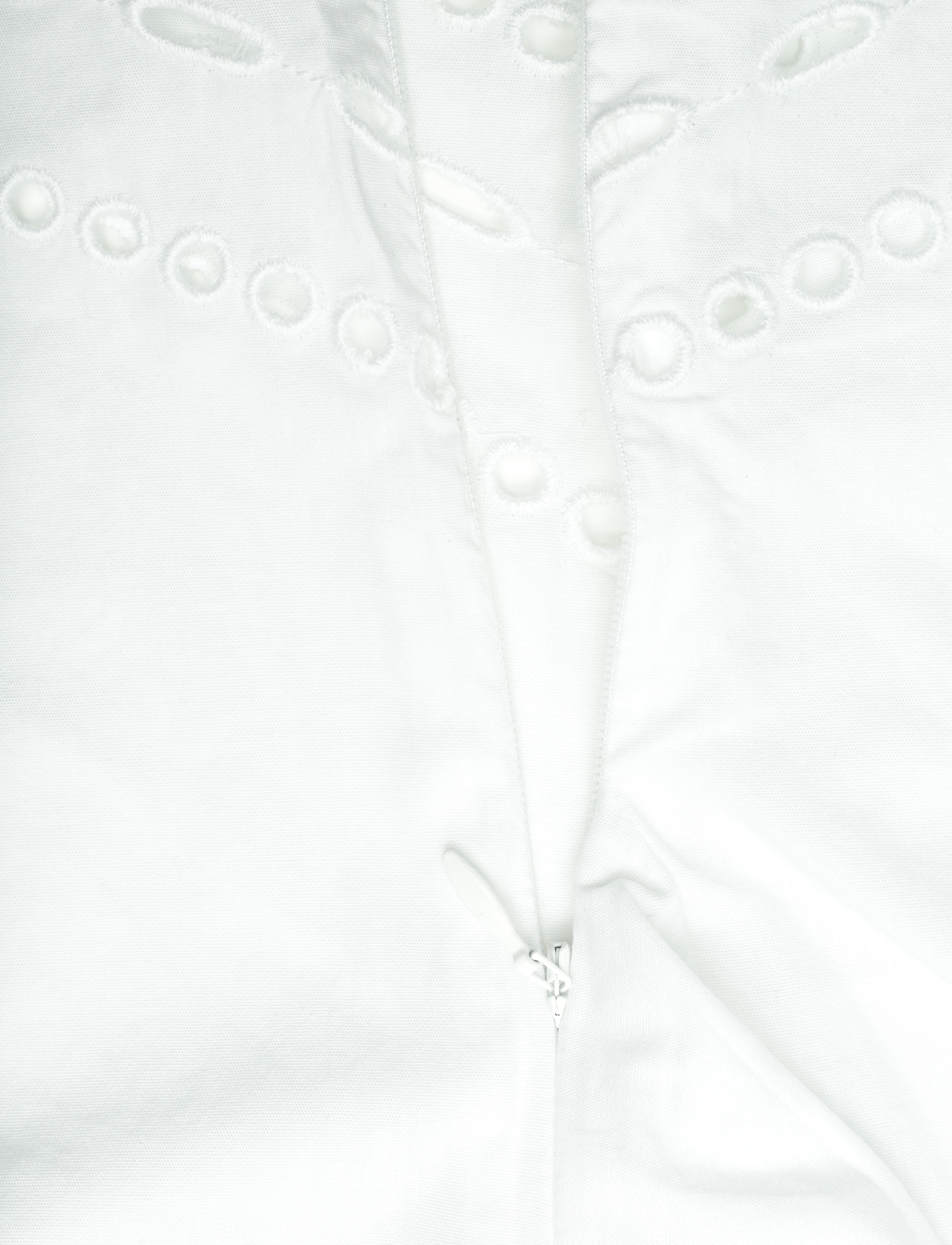 Filippa K - Short Sleeve Embroidery Top - white - 2