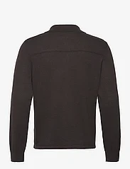 Filippa K - Cotton Linen Knitted Shirt - nordic style - dark oak - 1