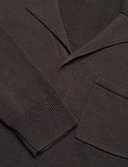 Filippa K - Cotton Linen Knitted Shirt - nordic style - dark oak - 2