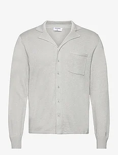 Cotton Linen Knitted Shirt, Filippa K