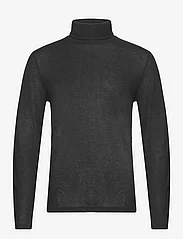 Filippa K - Jersey Roller Neck Top - megzti drabužiai - black - 0