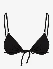 Filippa K - Triangle Bikini Top - triangelformad bikinis - black - 0