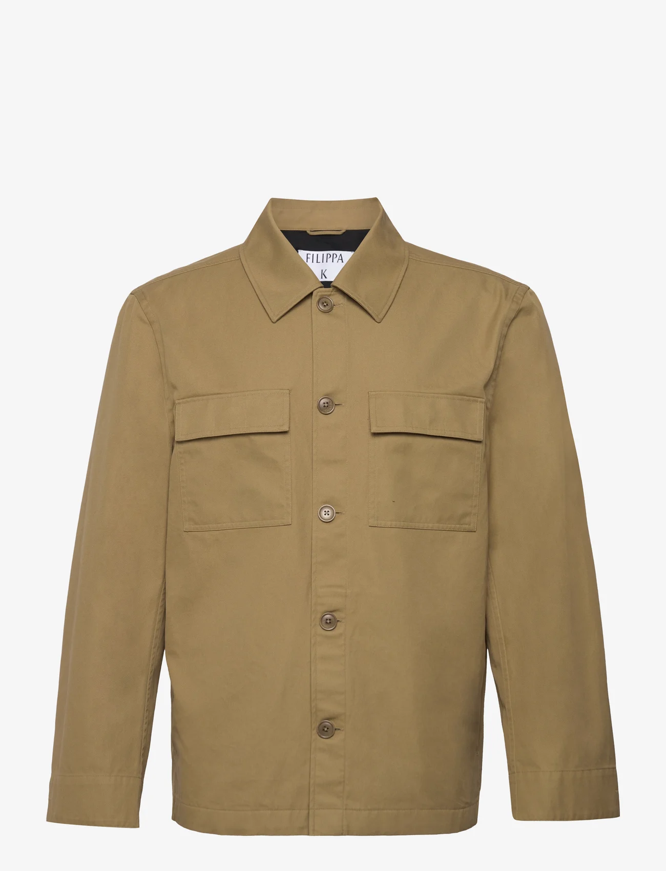 Filippa K - Cotton Workwear Jacket - mænd - khaki gree - 0