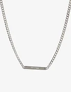 Long chain necklace - SILVER MET