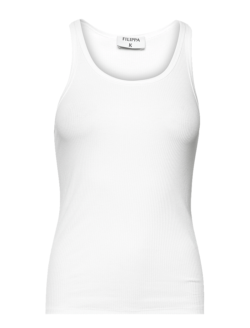 Filippa K - Rib Tank - Ærmeløse toppe - white - 0