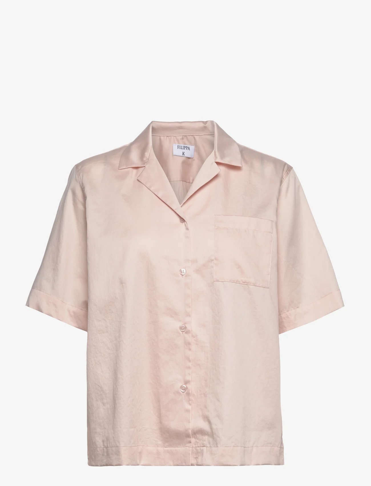 Filippa K - Pyjama Shirt - Överdelar - pale rose - 0