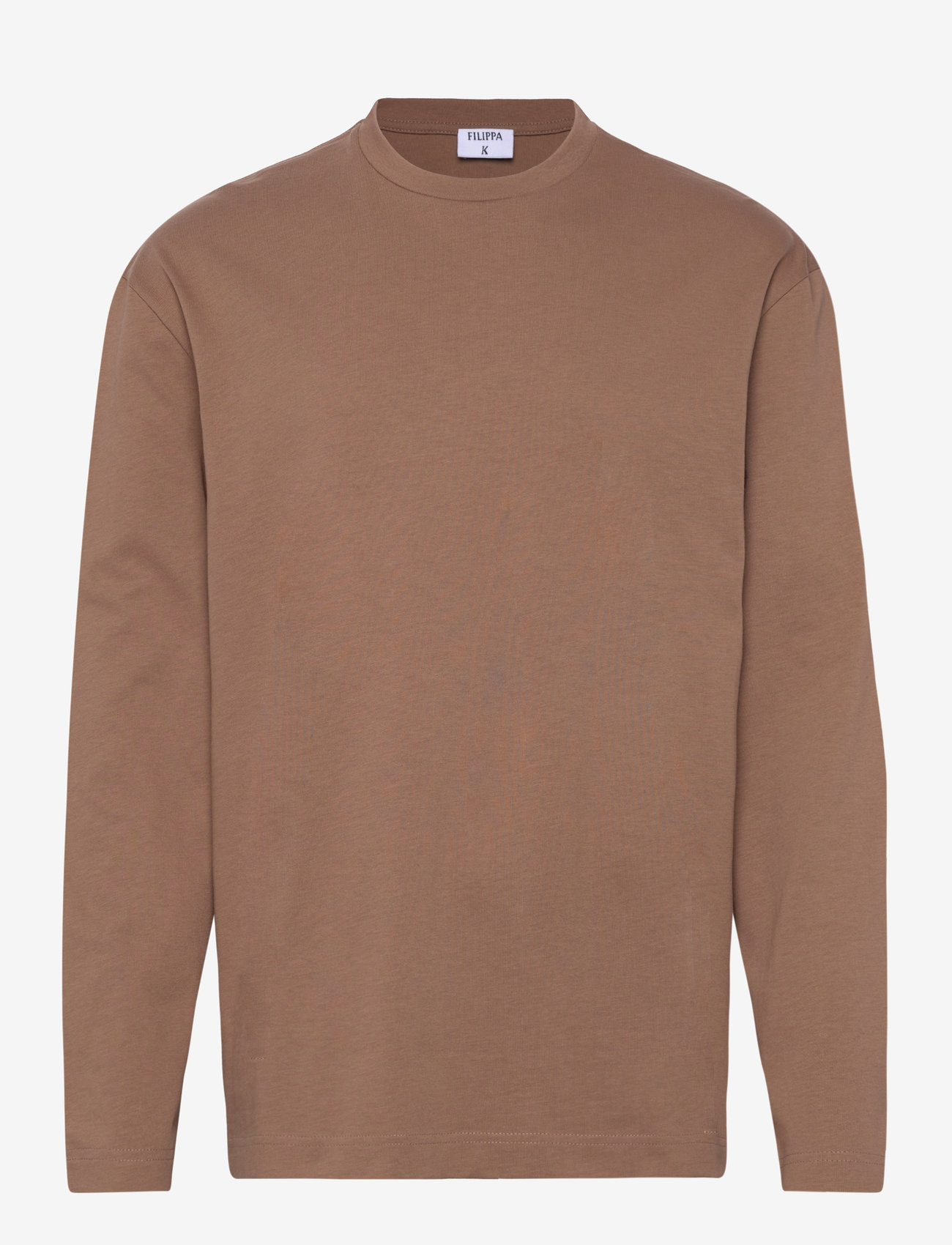 Filippa K - Long Sleeve Crewneck - hazel - 0