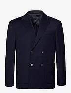 Double Breasted Blazer - FRENCH NAV