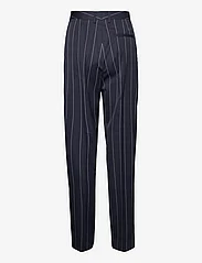 Filippa K - Julie Pinstripe Trousers - bukser med lige ben - navy/white - 1