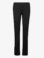 Slim Zip Trousers - BLACK