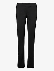 Filippa K - Slim Zip Trousers - slim fit trousers - black - 0