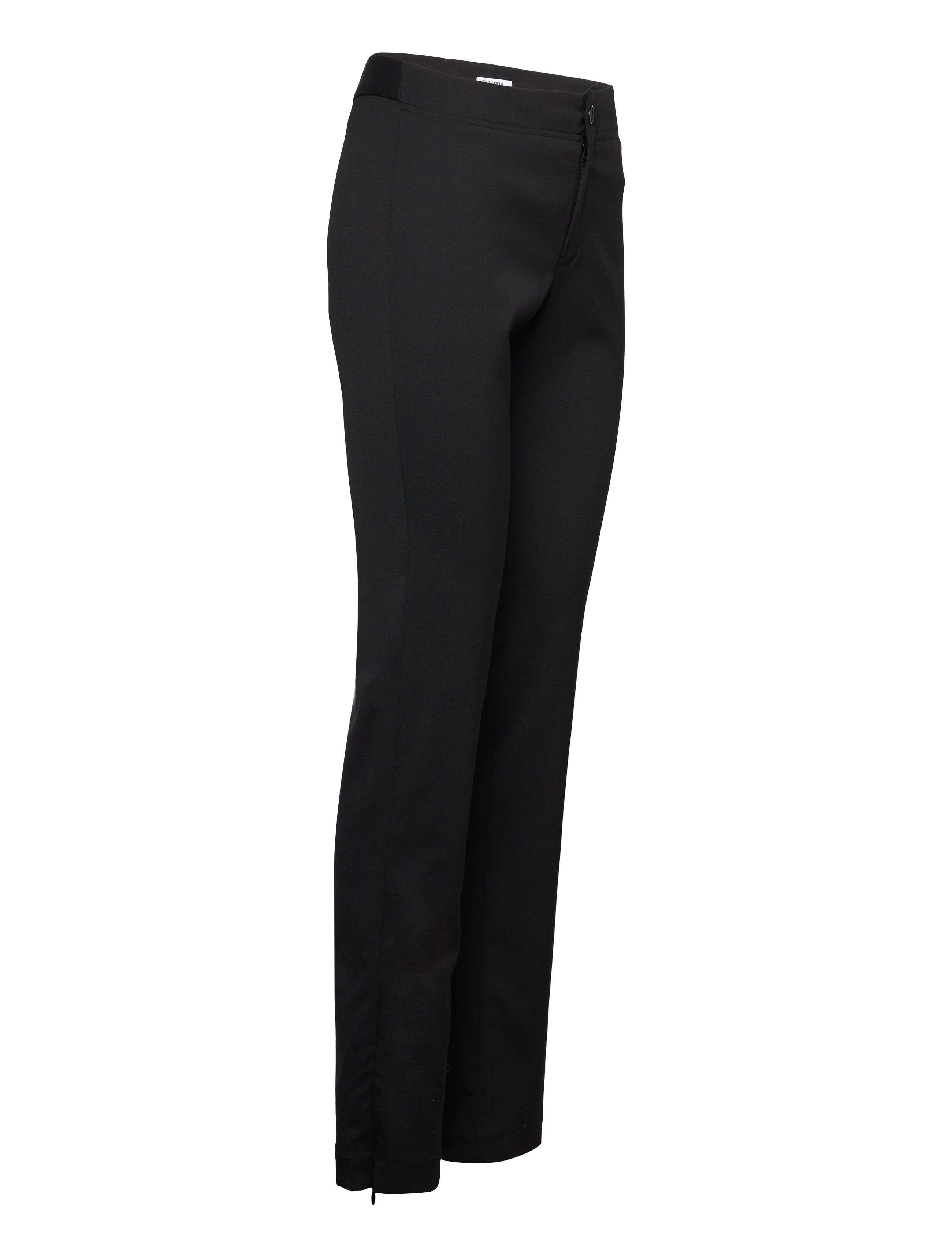 Filippa K - Slim Zip Trousers - slim fit trousers - black - 3