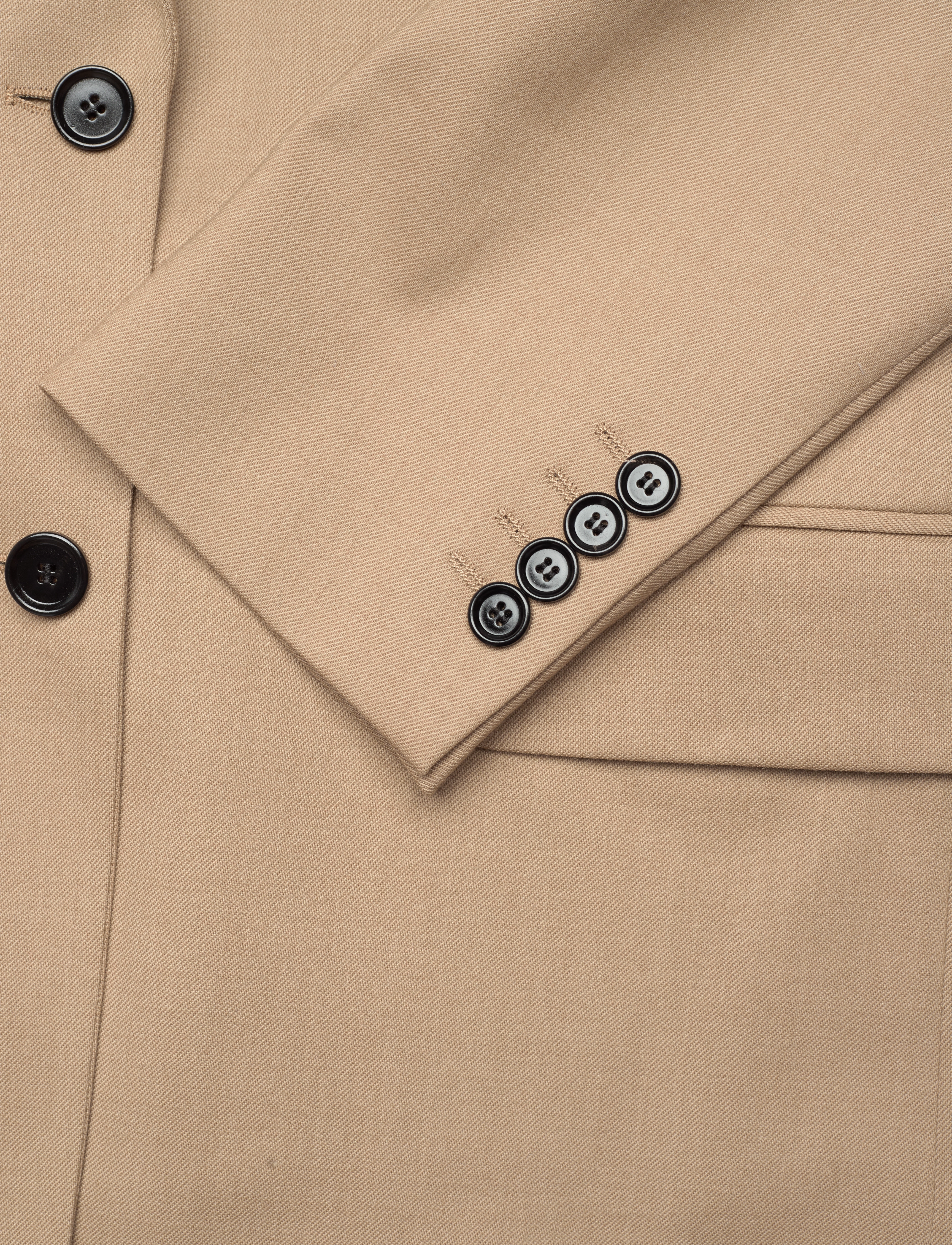 Filippa K - Alison Flannel Blazer - sand beige - 3