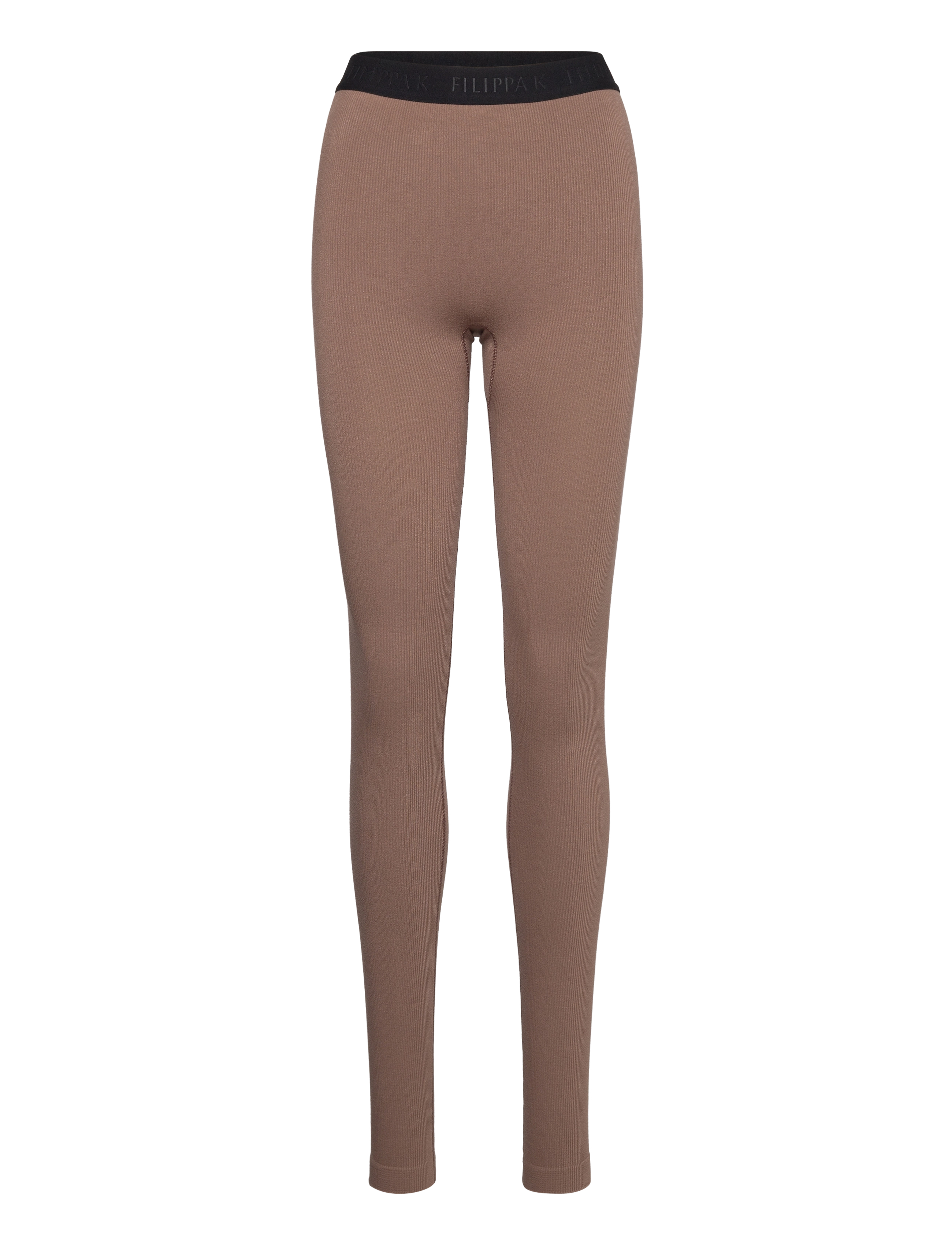 FILIPPA K Rib Modal Leggings Beige - XS/Kurz - Damen
