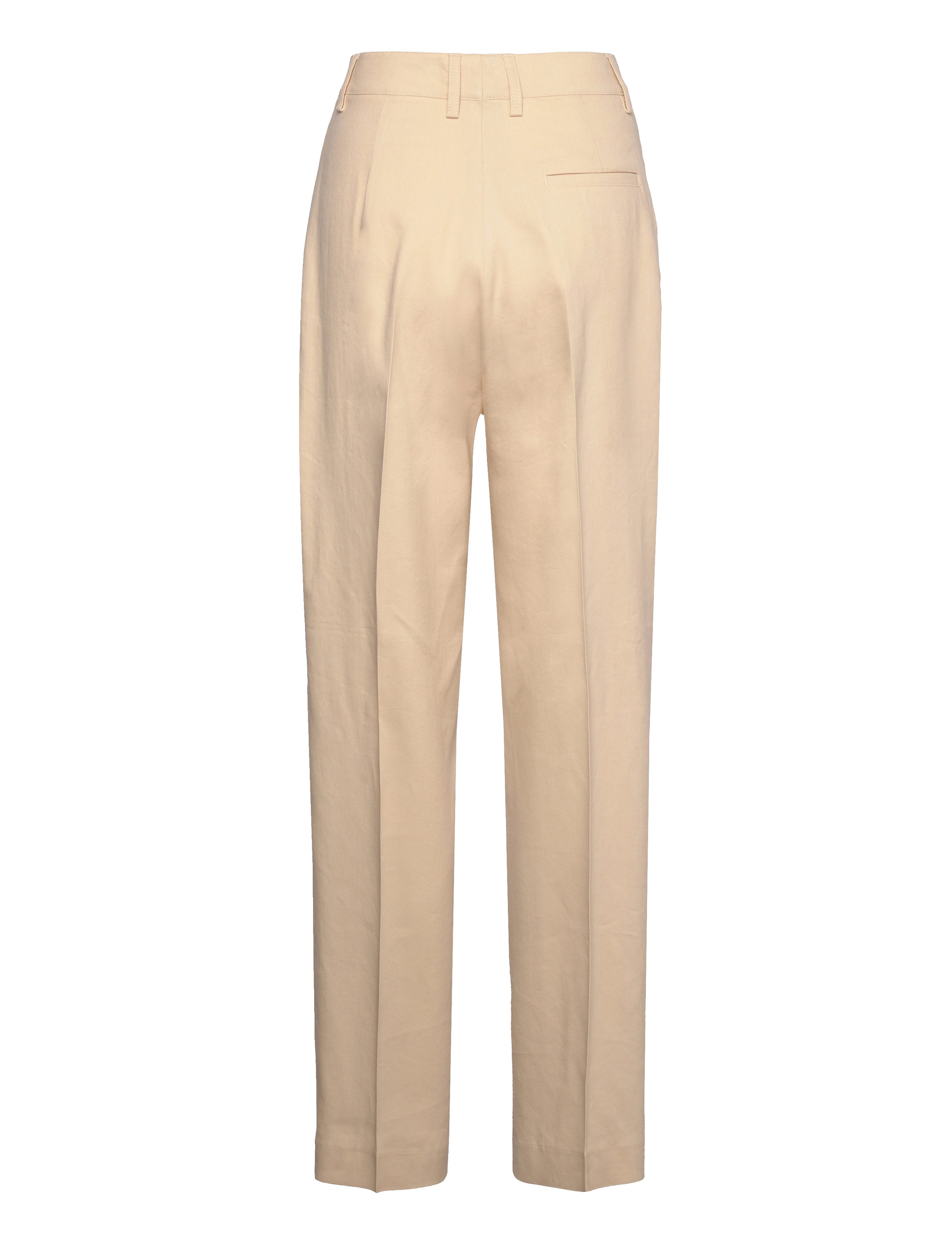 Filippa K - Julie Linen Trousers - bukser med lige ben - dusty beig - 1
