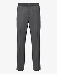 Filippa K - Relaxed Wool Trousers - podstawowe koszulki - dark grey - 0