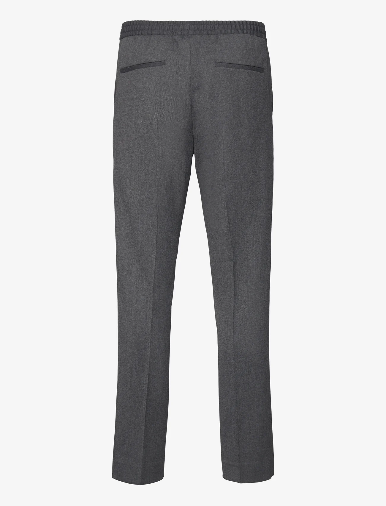 Filippa K - Relaxed Wool Trousers - podstawowe koszulki - dark grey - 1