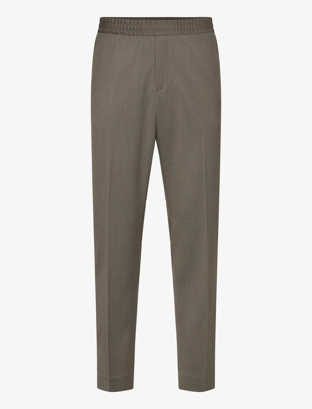 Filippa K - Relaxed Wool Trousers - casual trousers - driftwood - 0