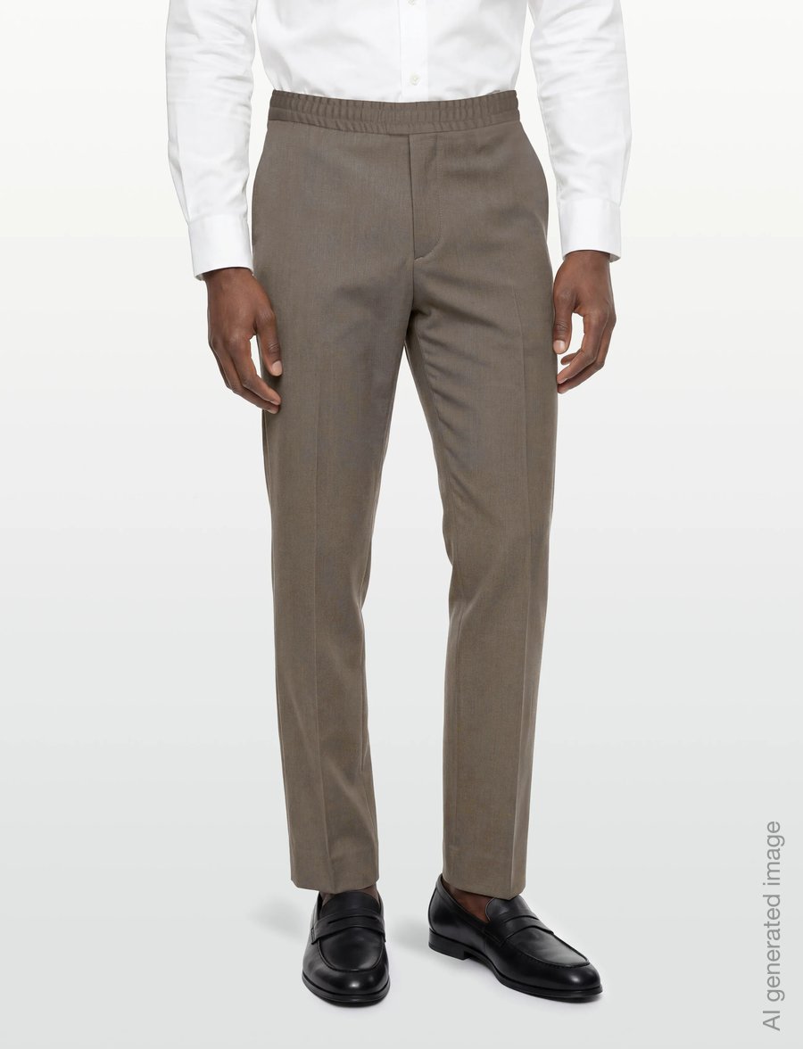 Filippa K - Theo Trousers - casual byxor - driftwood - 3