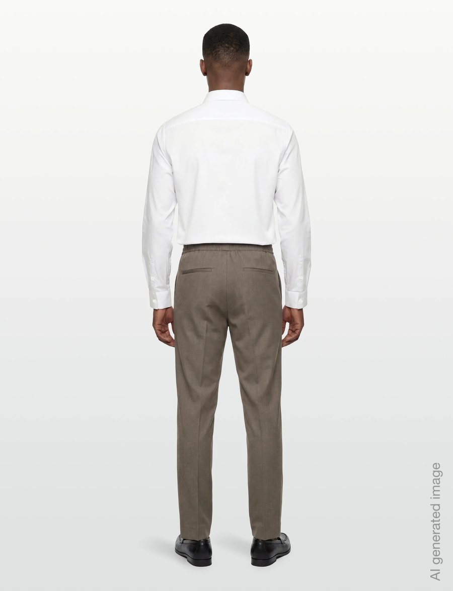 Filippa K - Theo Trousers - casual byxor - driftwood - 4