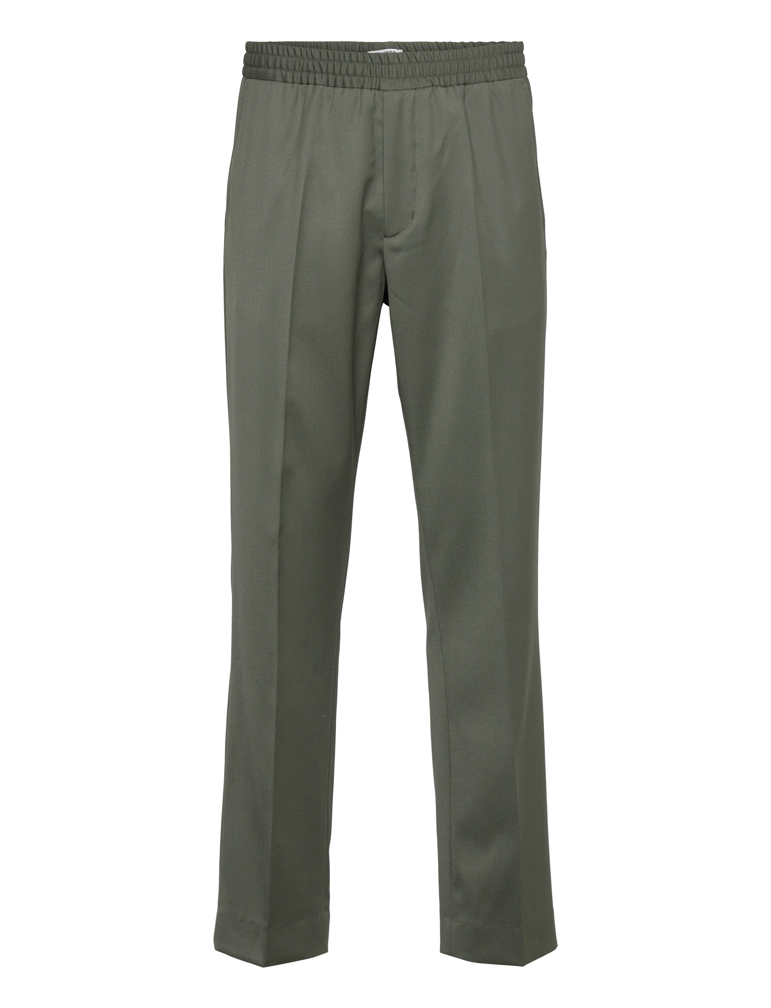 Filippa K Relaxed Wool Trousers - Broeken - GREY GREEN / khaki/green