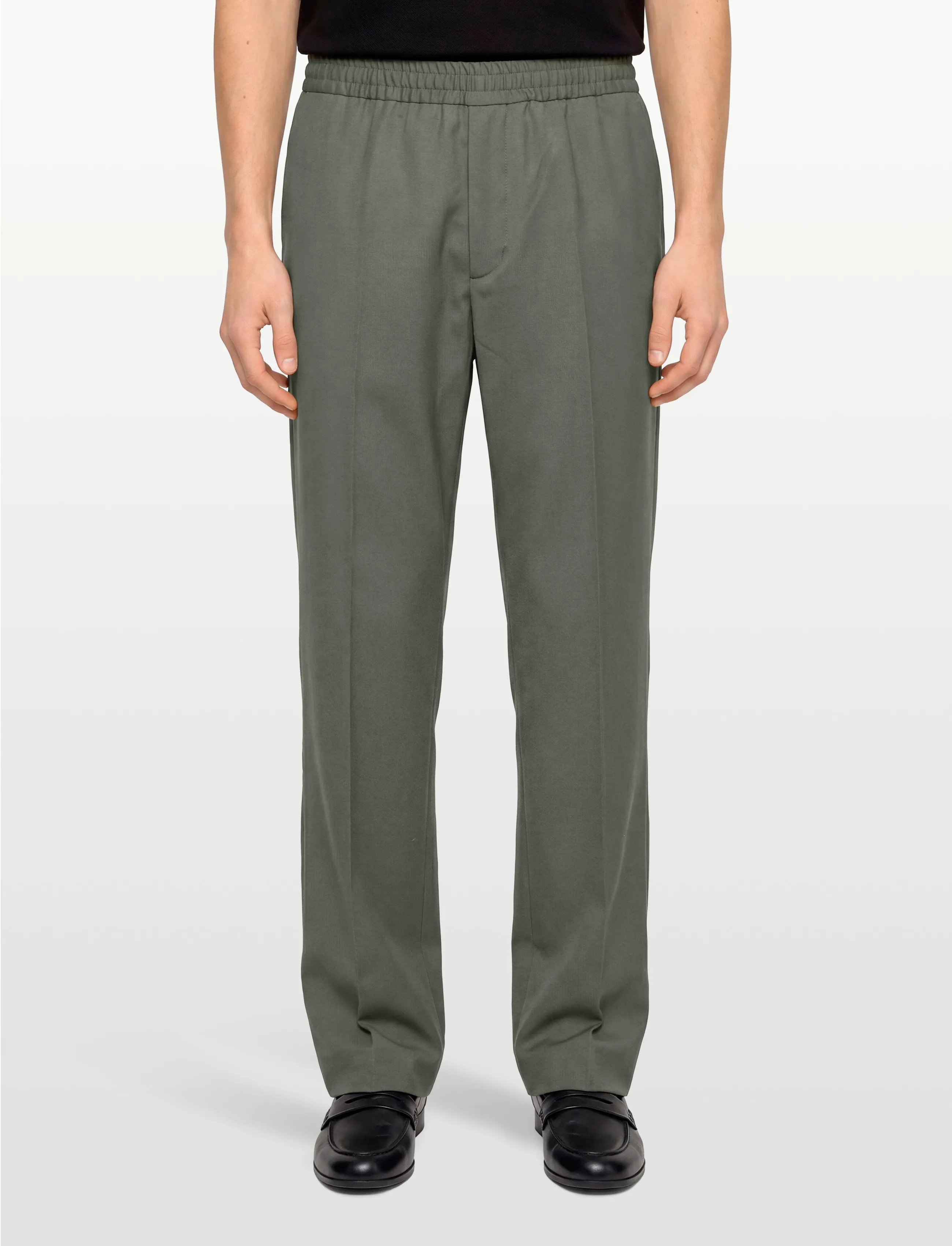 Filippa K - Theo Trousers - casual byxor - grey green - 3