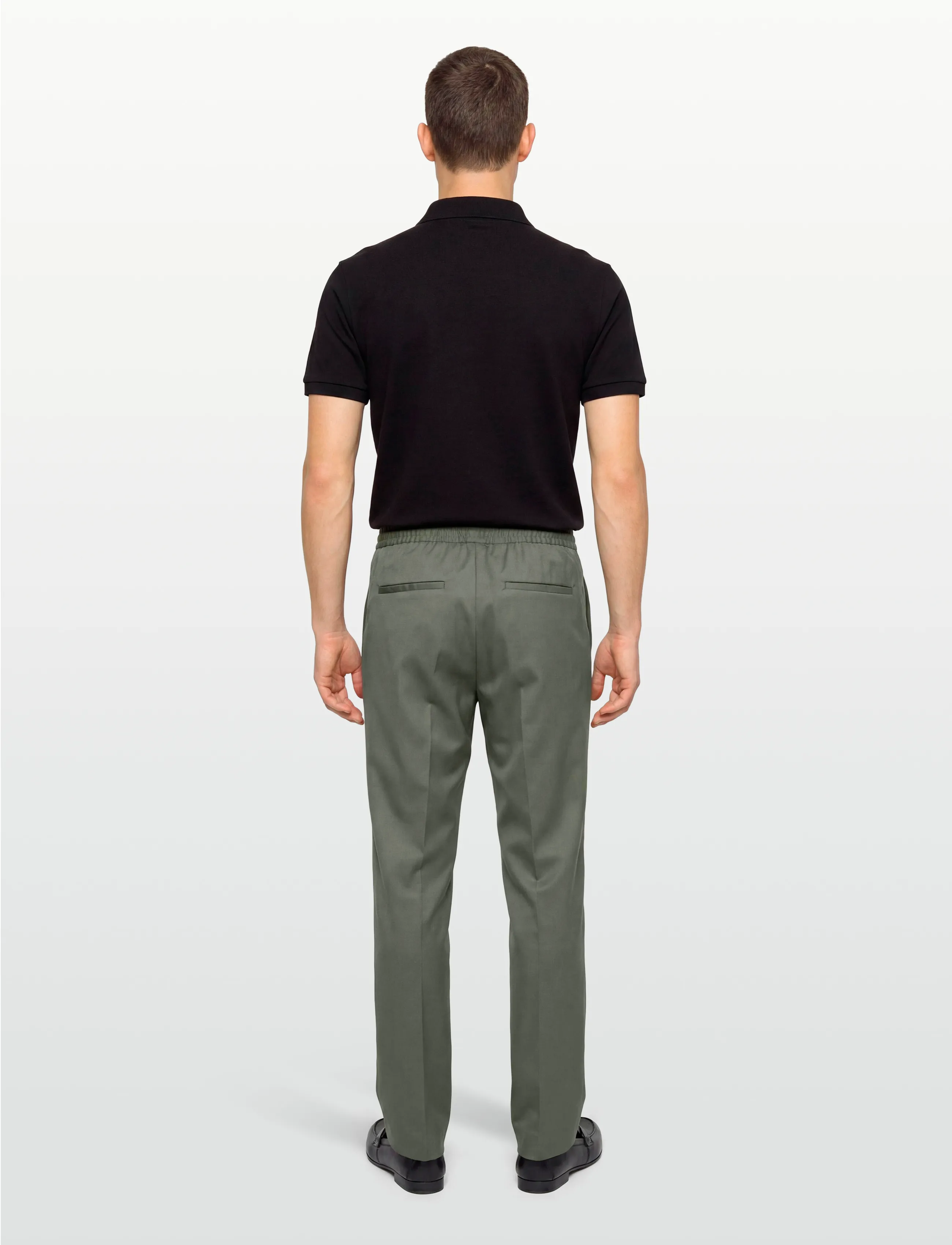 Filippa K - Theo Trousers - casual byxor - grey green - 4
