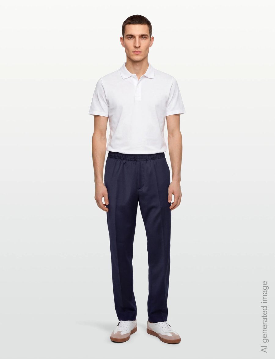 Filippa K - Theo Trousers - casual trousers - ink navy - 0
