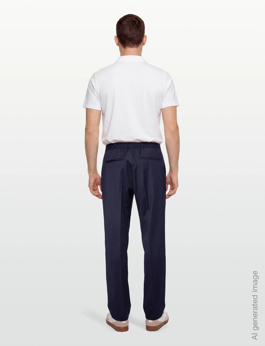 Filippa K - Theo Trousers - casual trousers - ink navy - 4
