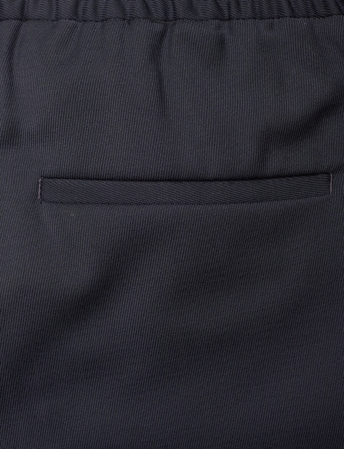 Filippa K - Relaxed Wool Trousers - casual trousers - navy - 4