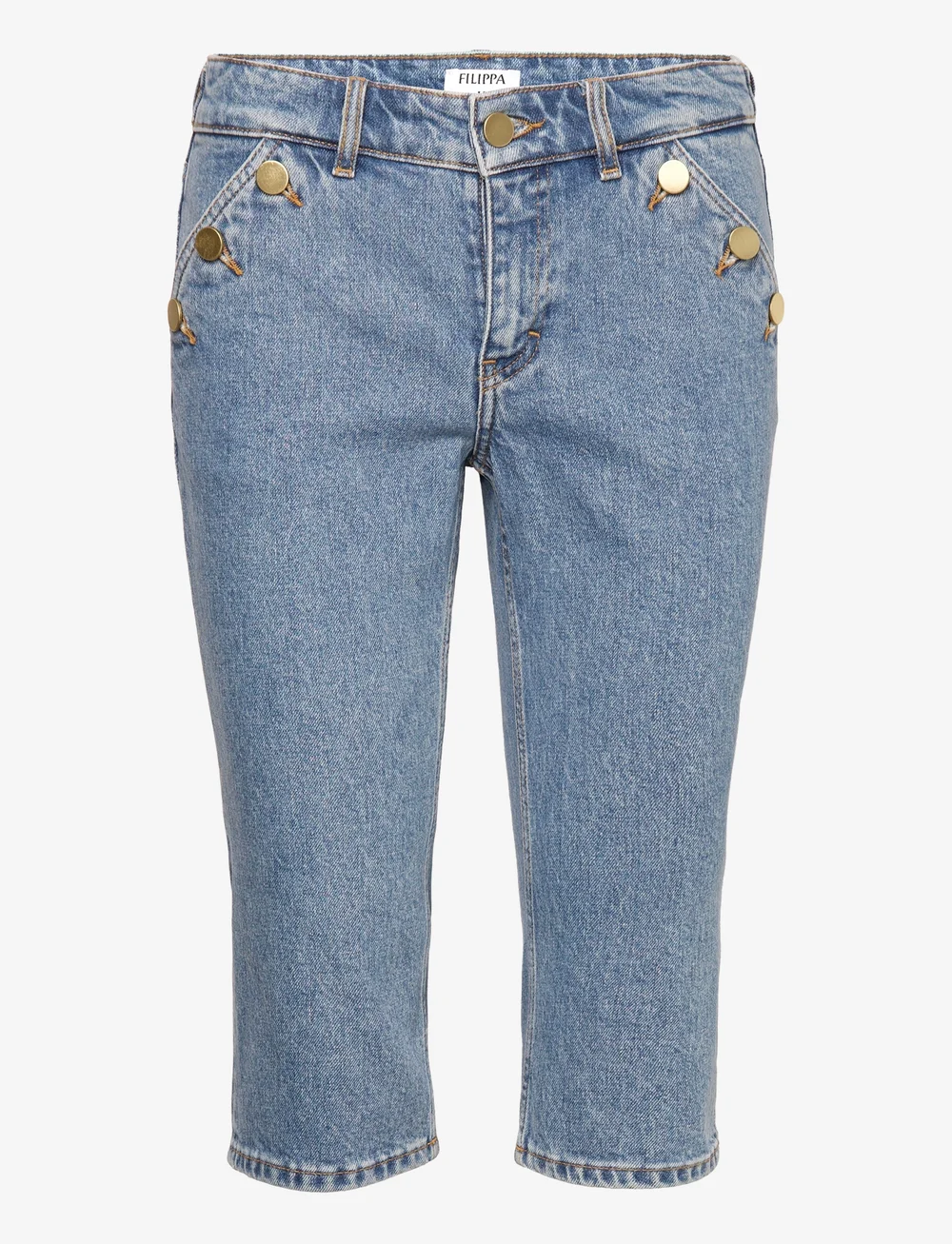 Filippa K Denim Capri Pants shorts shop at Booztlet