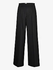 Filippa K - Darcey Wool Trousers - puvunhousut - black - 0