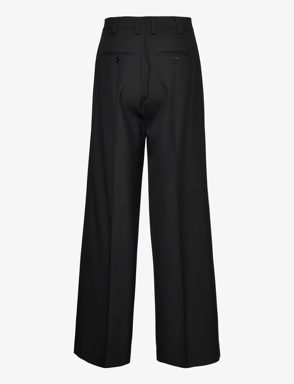 Filippa K - Darcey Wool Trousers - kostymbyxor - black - 1