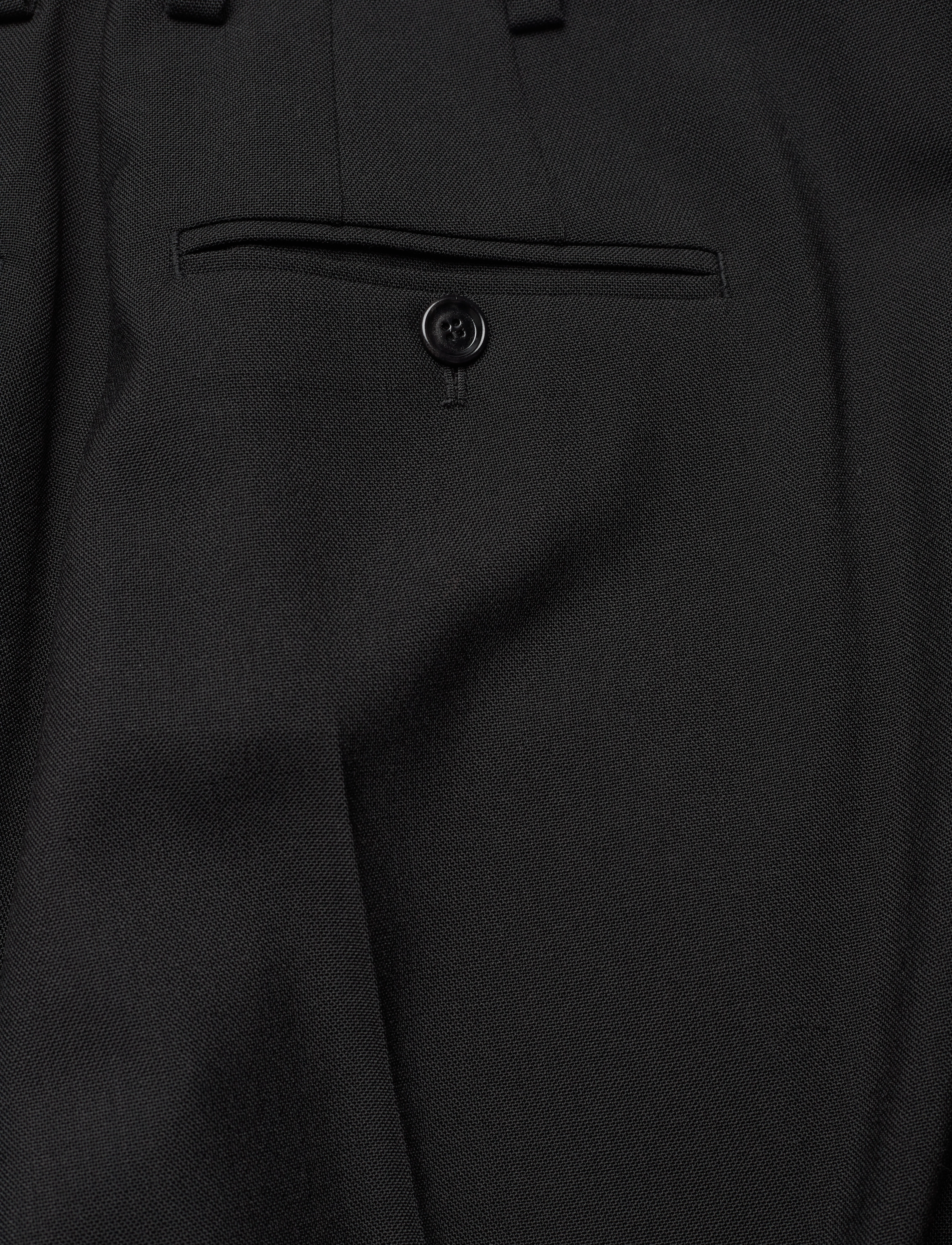 Filippa K - Darcey Wool Trousers - kostymbyxor - black - 4