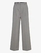 パンツ Filippa K K Wide Trousers In Grey Wool Blend Filippa K Darcey Wool Trousers (FK29582) - Tailored trousers