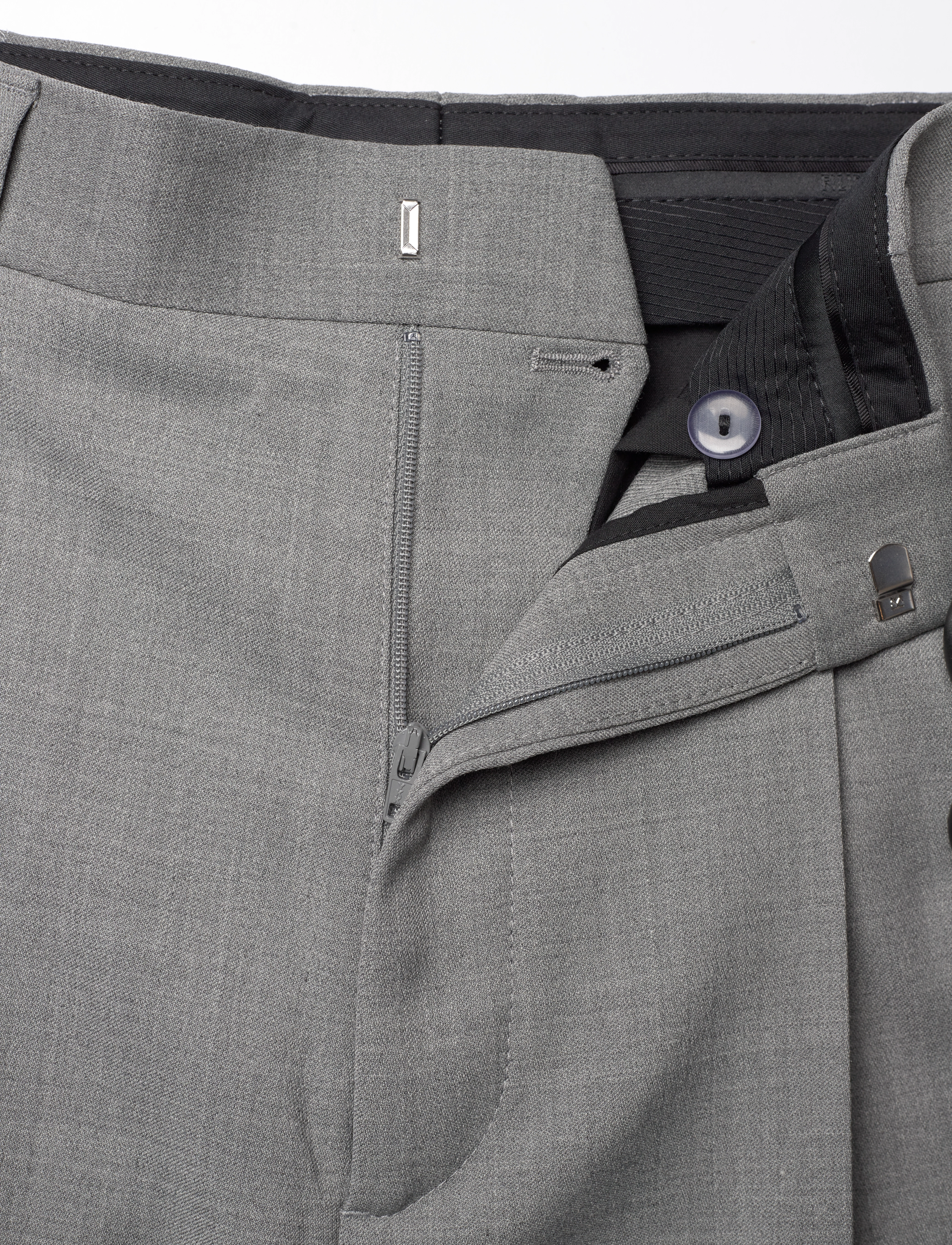 Filippa K - Darcey Wool Trousers - grey melan - 2