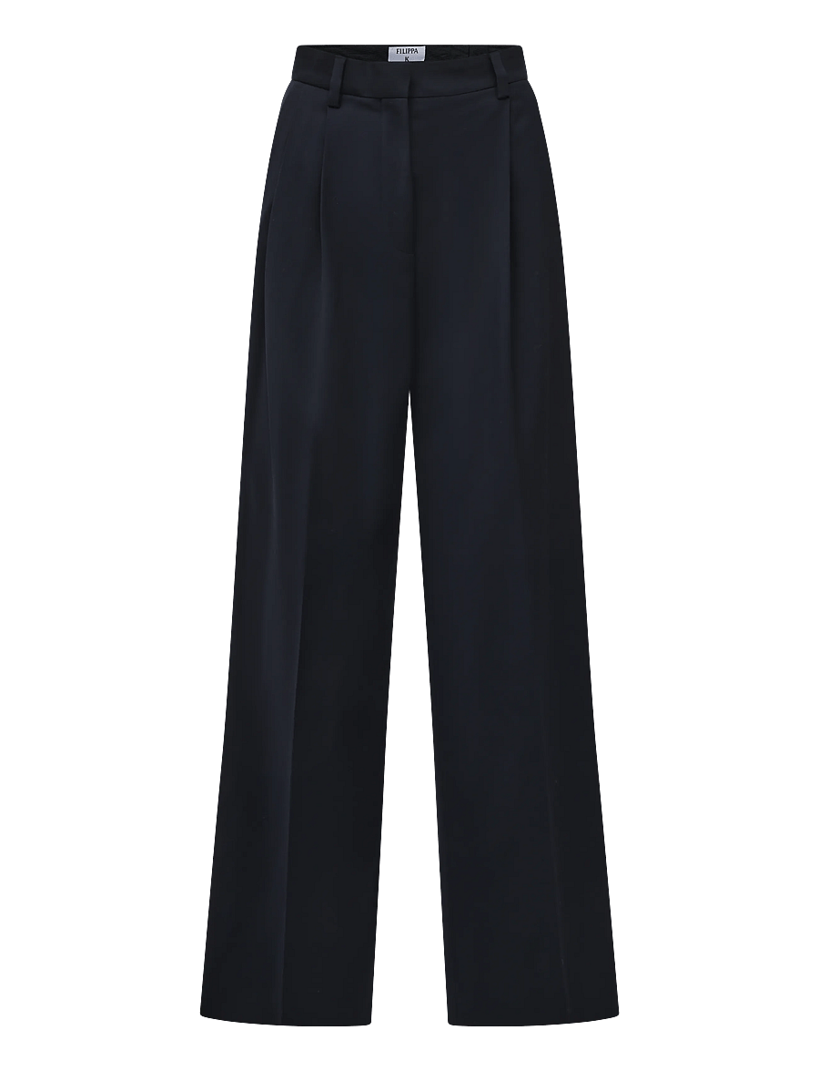 Filippa K - Darcey Wool Trousers - tailored trousers - navy - 0