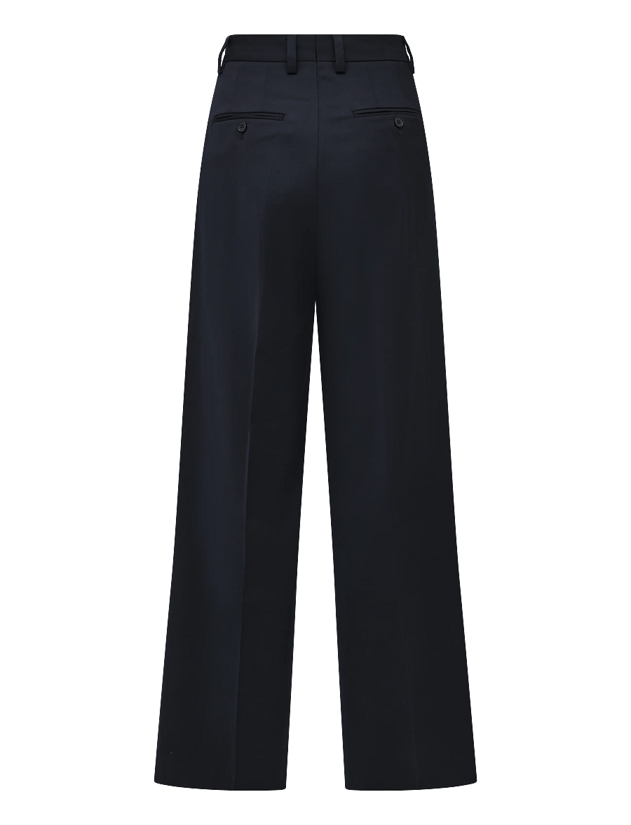 Filippa K - Darcey Wool Trousers - tailored trousers - navy - 1