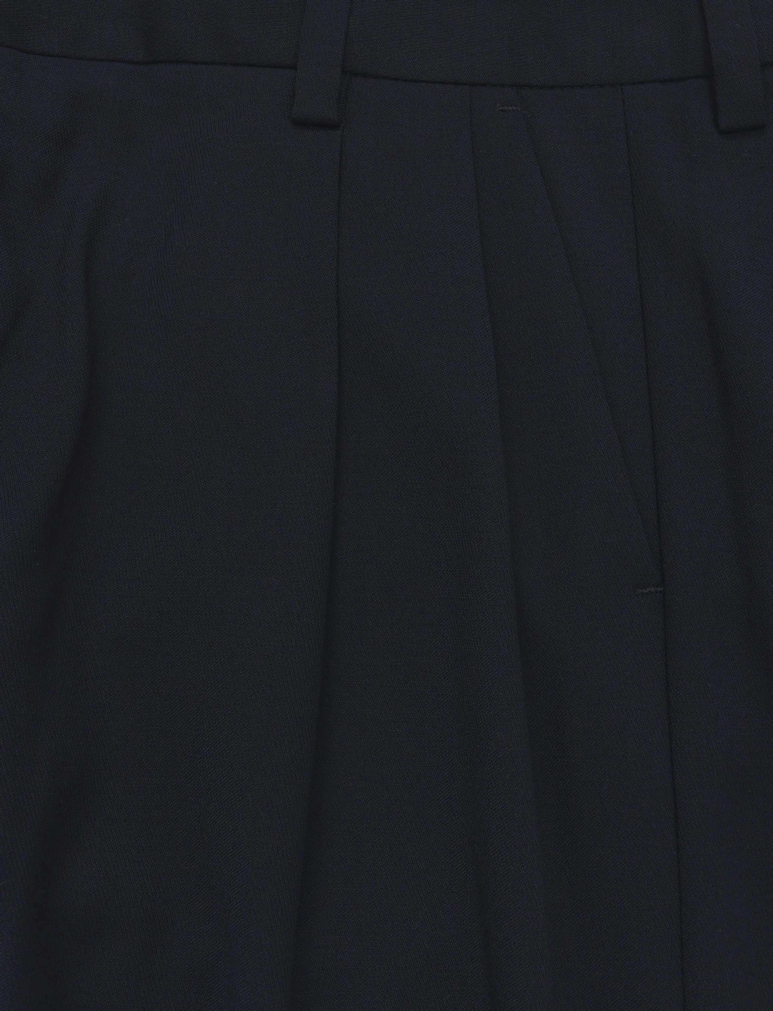 Filippa K - Darcey Wool Trousers - habitbukser - navy - 3