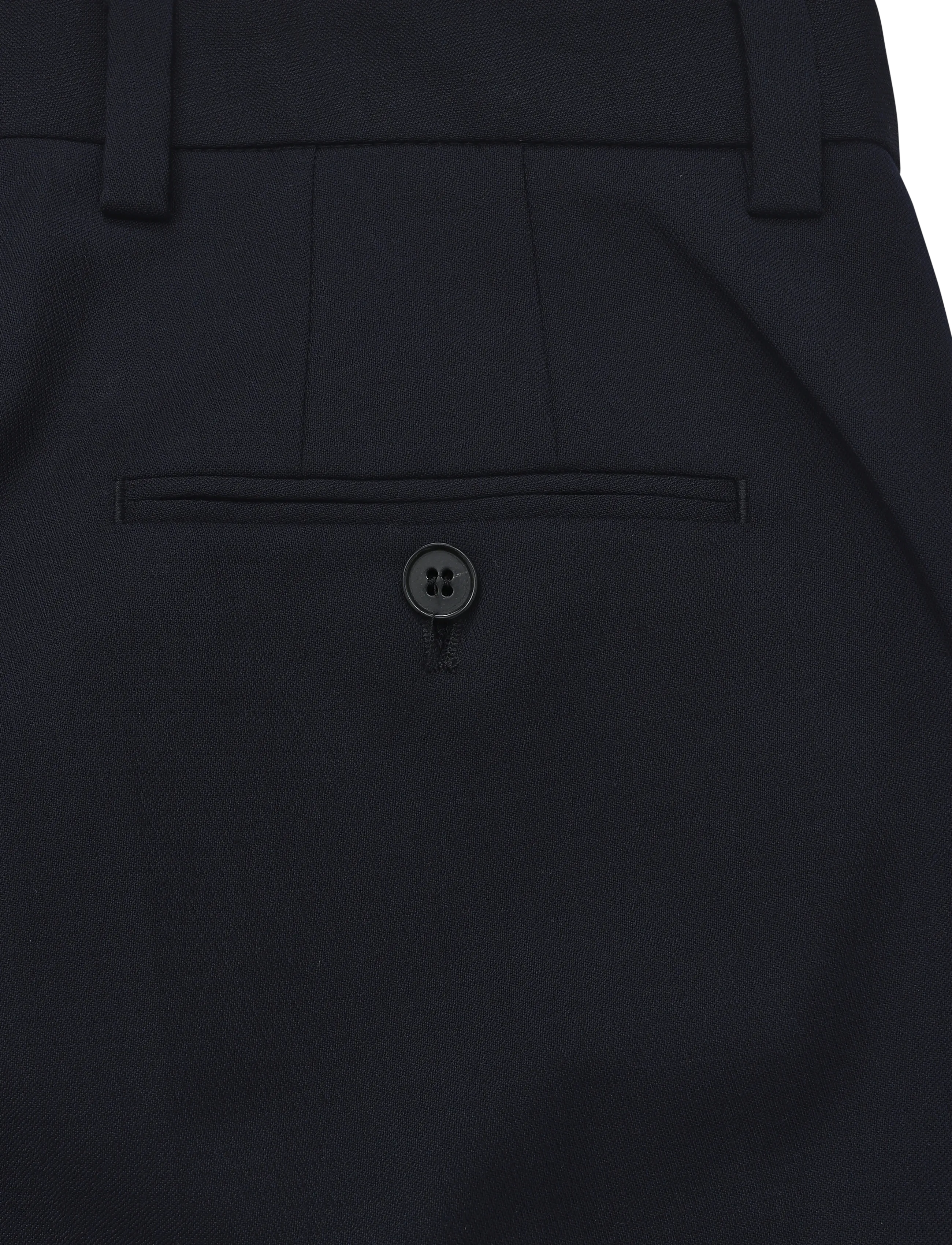 Filippa K - Darcey Wool Trousers - habitbukser - navy - 4
