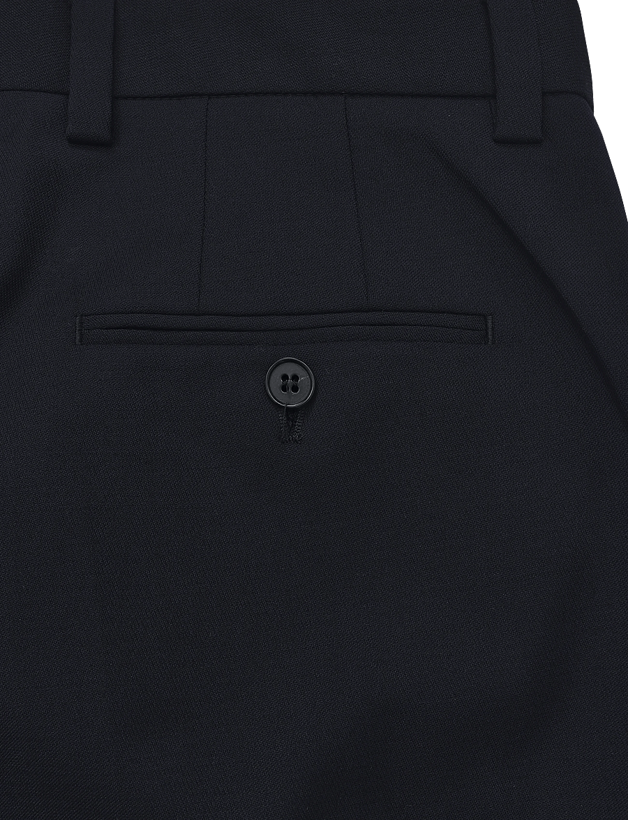 Filippa K - Darcey Wool Trousers - tailored trousers - navy - 4