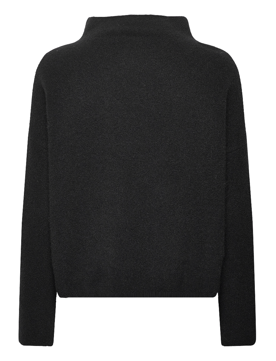 Filippa K - Mika Yak Funnelneck Sweater - pullover - black - 1