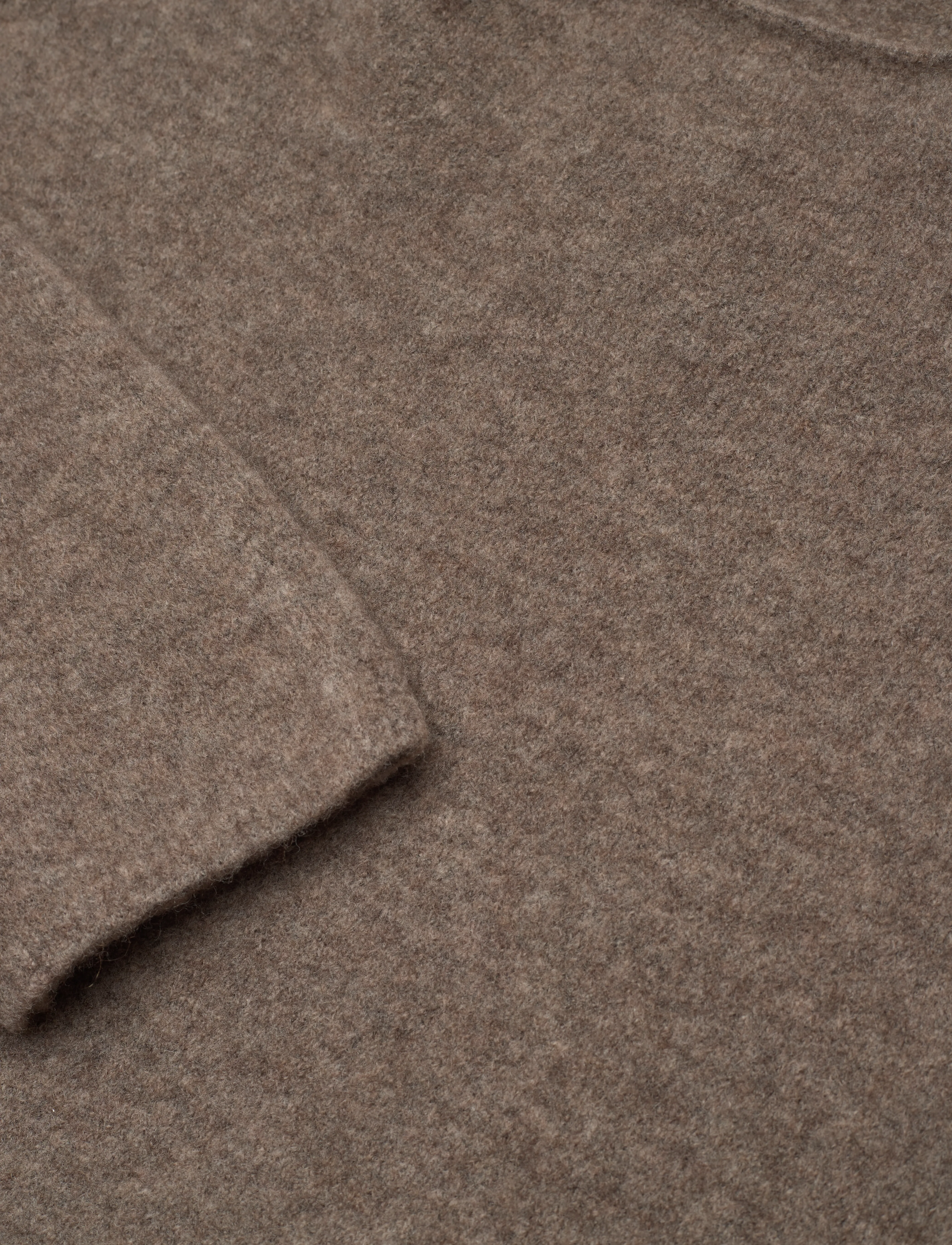 Filippa K - Mika Yak Funnelneck Sweater - herbstliche kleidung - dark taupe melange - 2